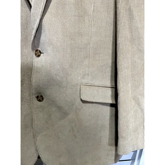 Alan‎ Flusser Corduroy Sport Coat - Size 48L - Picture 2 of 7